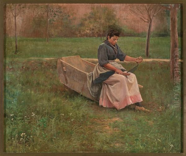Una Joven En El Campo - view 1