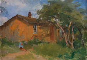 Boy In The Yard