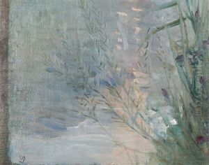 Flowers At Shore by Venny Soldan-Brofeldt