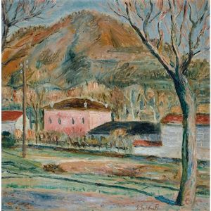 Paesaggio - Agno by Giuseppe Soldati