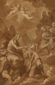 Christ Giving Communion To St. Teresa