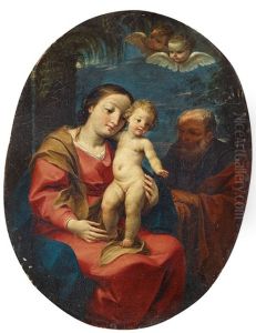 The Holy Family by Giovan Gioseffo dal Sole