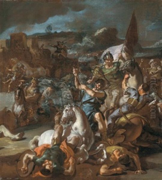 The Defeat Of Darius By Alexander The Great At The Battle Of Issus - view 1
