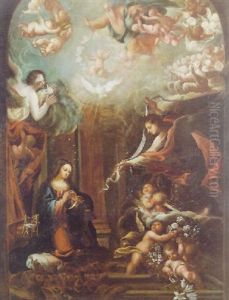 La Anunciacion by Francisco de Solis
