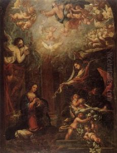 Anunciacion by Francisco de Solis