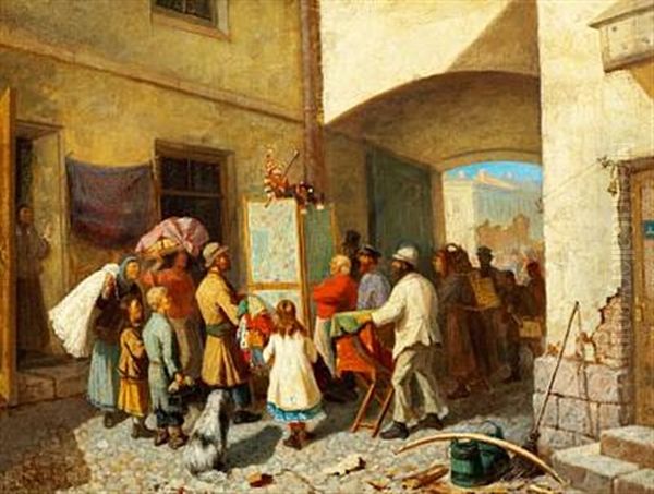 Street Scene With Petroushka - view 1