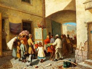 Street Scene With Petroushka
