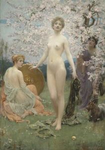 The Judgement Of Paris by Joseph Solomon Solomon