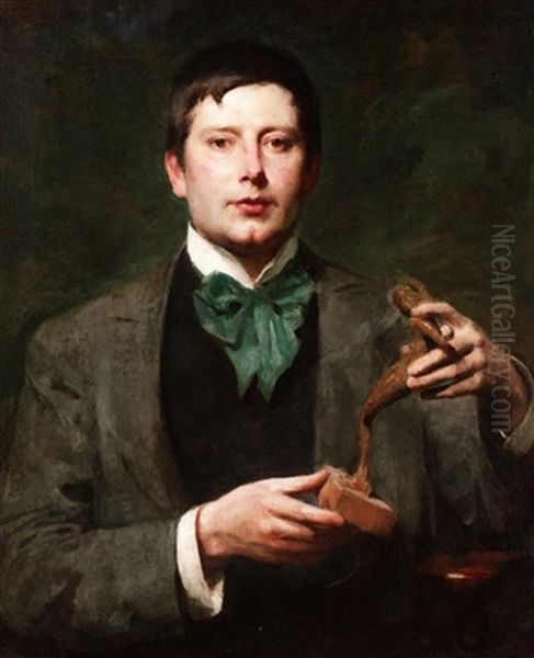 Portrait Of George Frampton, A.r.a. - view 1
