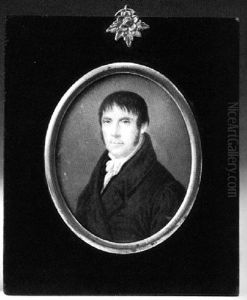 Bildnis Eines Biedermeierherrn by Hermann Wilhelm Soltau