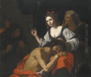 Samson And Delilah by Hendrick Van Somer