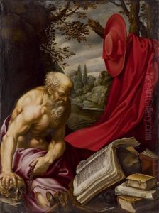 Heiliger Hieronymus by Hendrick Van Somer