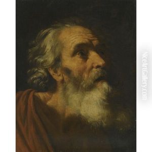 Head Of A Male Saint (saint Peter?; Study)