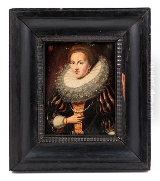 Portrait Of A Lady With A Lace Collar - view 1