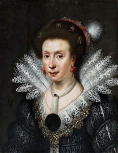 Portrait Of A Lady by Paul Ii Van Somer