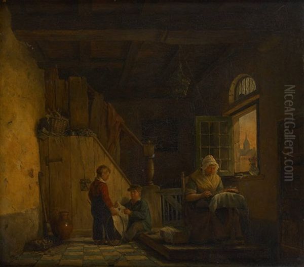 Les Enfants Et La Dentelliere - view 1