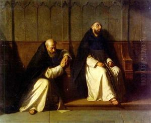 Kaksi Munkkia (two Monks) by Louis Somers