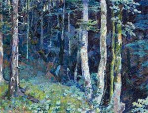 Forest Interior by Martin Brandenburg