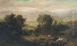 A Valley In Chile, The Andes Beyond