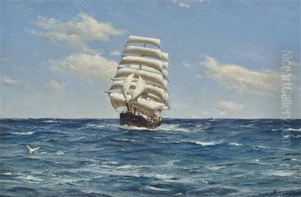 Running Home In A Fair Wind In Chilean Waters - view 1