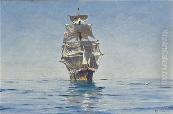 Becalmed In Chilean Waters - view 1