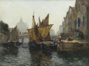 Early Morining In The Guidecca, Venice by Richard Gay Somerset