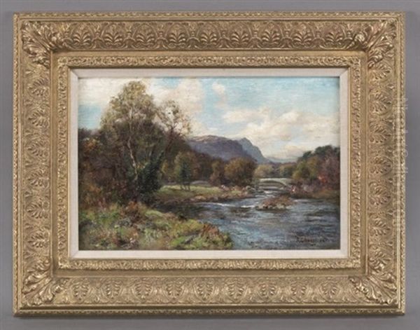 Bridging A Gentle River - view 1