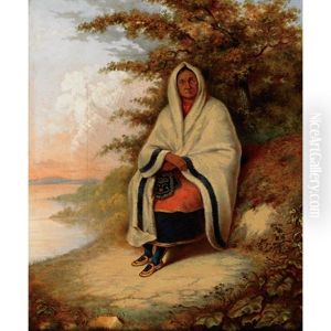 Seated Indian Woman by Martin Somerville