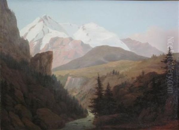 Snow Capped Peaks And Untitled (2 Works) - view 1