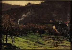 Paesaggio Collinare by Guilio Sommati di Mobello