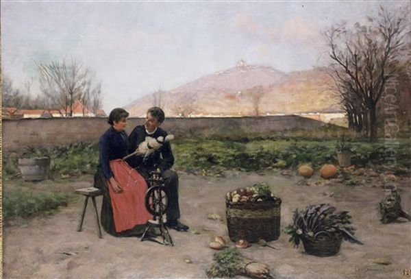 Conversazioni Romantiche Con Veduta Di Superga - view 1