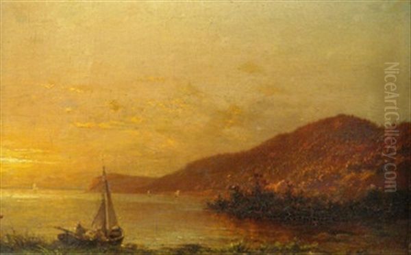 Sonnenuntergang Am Hudson - view 1
