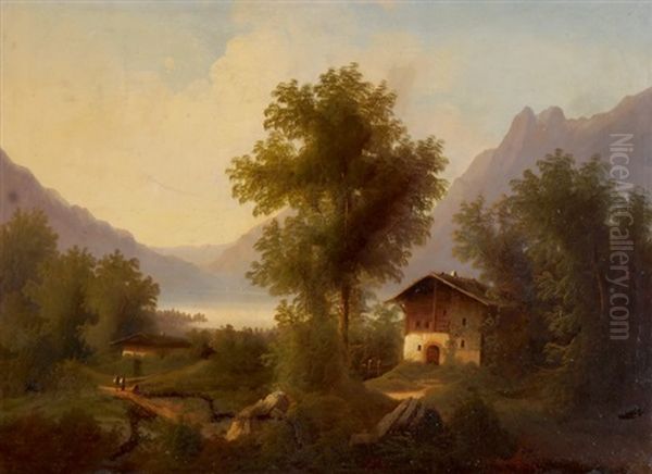 Blick Vom Rutli Auf Den Vierwaldstattersee - view 1