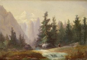 Blick Auf Jungfrau (+ Rosenlauigletscher; Set Of 2)