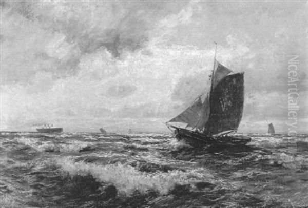 Einlaufender Nordsee-ewer - view 1