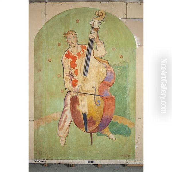 Tavern Mural Triptych - view 1