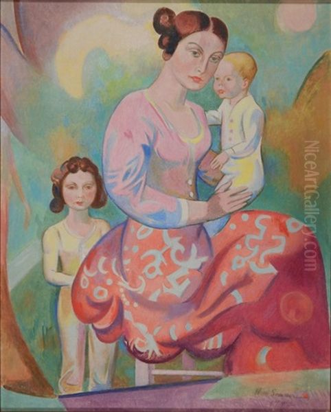 Mrs. Sommer, Marvin And Carol - view 1