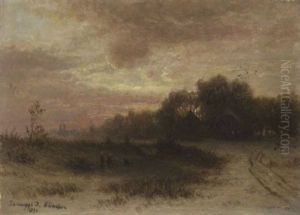 Landschaft Vor Munchen by Daniel Somogyi