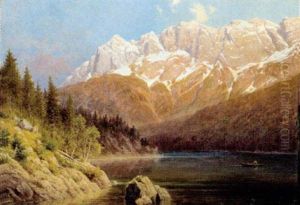 Abenddruhe Am See (konigssee?)