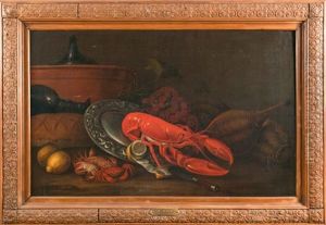 Nature Morte Au Homard by Jan Frans van Son
