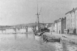 Port De Cassis Le Matin by Johannes Son