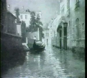 A Venetian Canal by Johannes Son