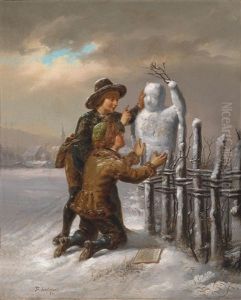 Der Schneemann by Fritz Sonderland