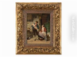 Interior With Family