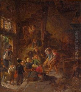 Spielende Knaben (study)