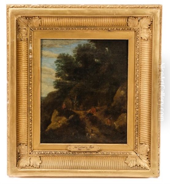 Landscape With Travelers - view 1