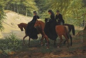 A Ride In The Woods by Jorgen Valentin Sonne