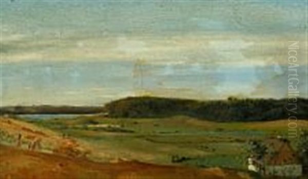 Landscape With House And Field Workers - view 1