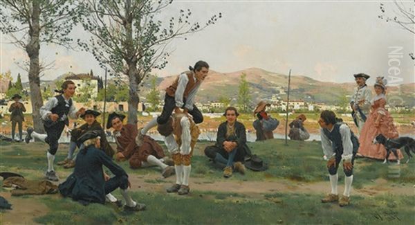 Saltarello Cavallucio (a Game Of Leapfrog) - view 1
