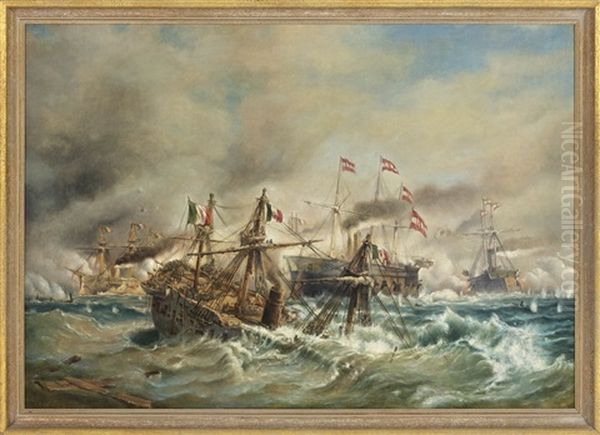 The Battle Of Lissa - view 1